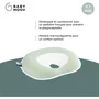 Babymoov Repose-tête pour bébé Cosyhead Coton Bio Certifié Oeko-Tex Vert Sauge