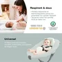 Babymoov Repose-tête pour bébé Cosyhead Coton Bio Certifié Oeko-Tex Vert Sauge