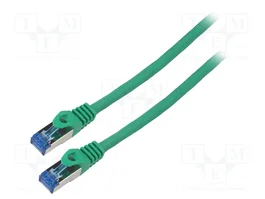 LANBERG Cordon de raccordement Cat 6a S/FTP RJ45 15m vert