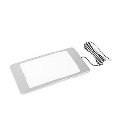 HERRAJES ALK Lampe paneled 5W Gris avec capteur PIR