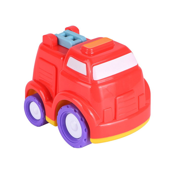 TACHAN Pack de 3 voitures de course, jouets roulants pour enfants, jeu de développement moteur et imaginaire, dès 12 mois