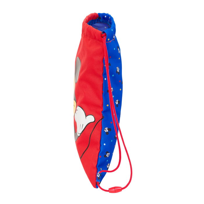 Sac à dos serré par des ficelles Mickey Mouse Clubhouse Good day Bleu 26 x 34 x 1 cm