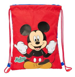 Safta Sac Junior Plat Mickey Mouse "Good Day" 26x34x1 cm, pour enfant à partir de 3 ans