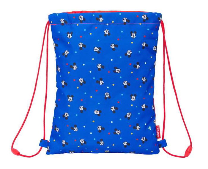 Safta Sac Junior Plat Mickey Mouse "Good Day" 26x34x1 cm, pour enfant à partir de 3 ans