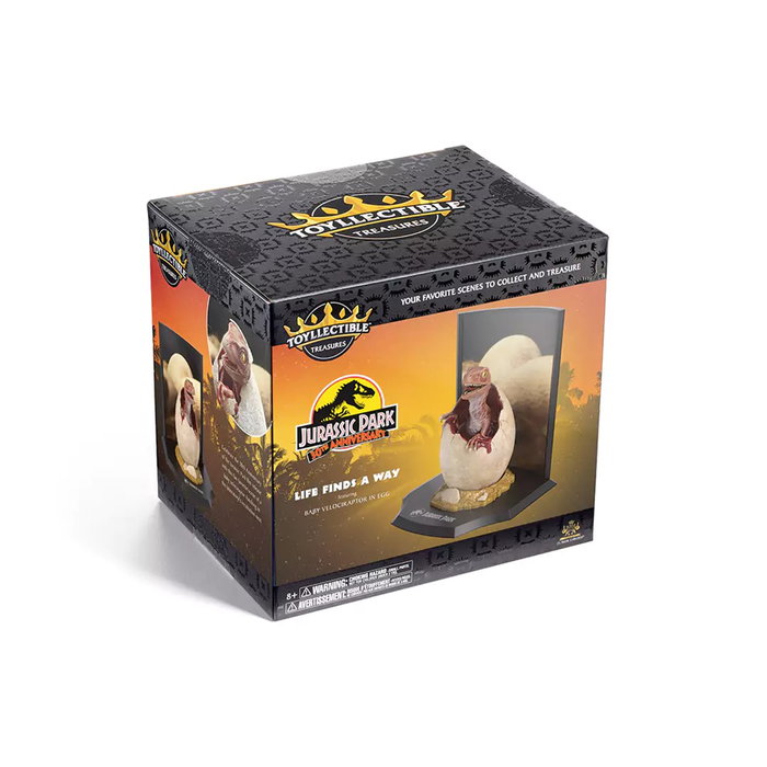 Noble Collection Statuette Toyllectible Treasure Raptor Egg Jurassic Park