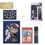 Cerdá Set de papeterie à colorier Harry Potter pour enfants (3-12 ans) en papier 100% - Instructions multilingues dont le français