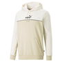 Sweat à capuche homme Puma Essentials Block X Tape Beige