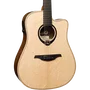 LAG Guitare Acoustique Dreadnought HyVibe H2 30 A/E Cutaway - Table Abet Engelmann Massif - HV30DCE