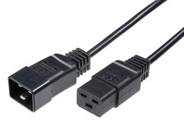 MicroConnect Cordon d'extension C19 - C20, 0,5m