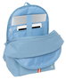 El Ganso Basics Sac à dos double pour ordinateur portable 15,6" avec port USB recharge externe "Cerulean" 31x44x18 cm