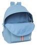 El Ganso Basics Sac à dos double pour ordinateur portable 15,6" avec port USB recharge externe "Cerulean" 31x44x18 cm