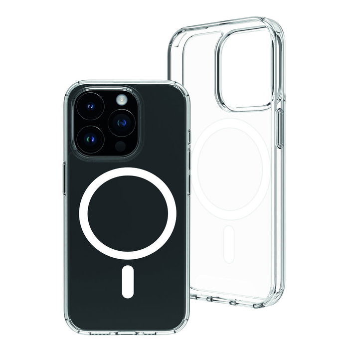 Protection pour téléphone portable Muvit for Change iPhone 15 Pro Max Clear Magnétique