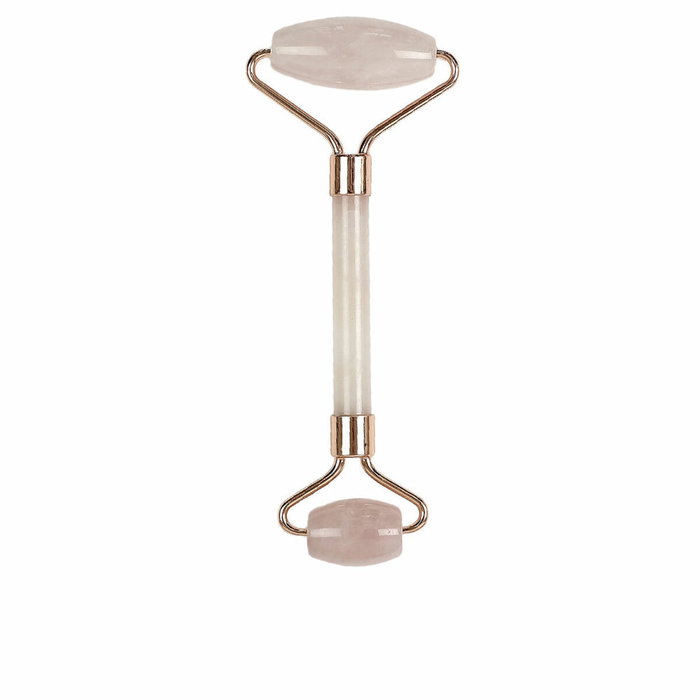 Cosmetic Club Masseur de peau Rouleau en Quartz Rose pour le Visage 1 Unité - Appareil de Massage Apaisant et Revitalisant Cosmetic Club Masseur de peau Rouleau en Quartz Rose pour le Visage 1 Unité - Appareil de Massage Apaisant et Revitalisant