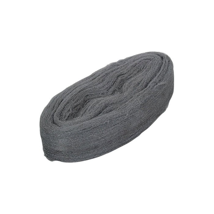 Wolfcraft Laine d'acier grain 1, 200 g