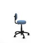 PIQUERAS Y CRESPO Chaise de bureau Llanos bleu ciel avec mécanisme Contact Lama