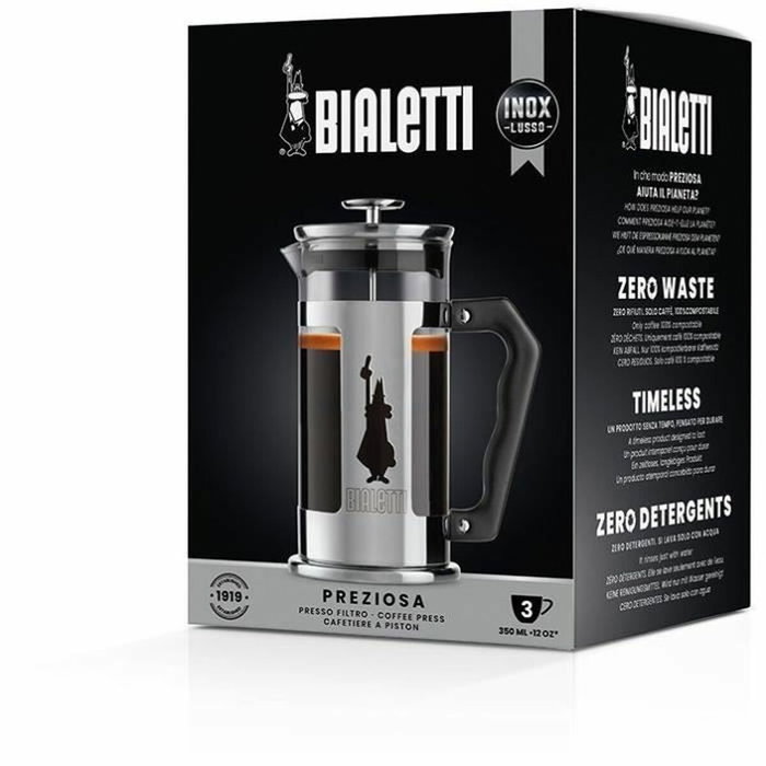 Bialetti Cafetière à Piston Preziosa 350 ml