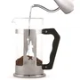Bialetti Cafetière à piston Preziosa, acier inoxydable, 350 ml - Réf. 0003160/NP, préparation de café riche et savoureux