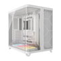 Corsair AIR 5400 LX-R LINK Mid-Tower Blanc
