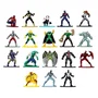 JADA - Figurines Spiderman 4 cm - Coffret de 18 pièces en métal - Pour enfants dès 3 ans - Réf. 253225027