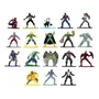 JADA - Figurines Spiderman 4 cm - Coffret de 18 pièces en métal - Pour enfants dès 3 ans - Réf. 253225027