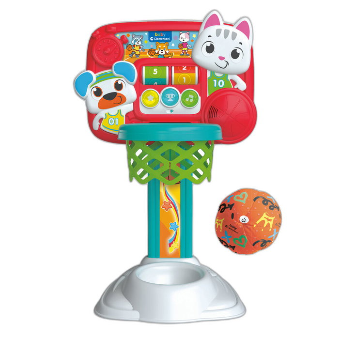 Clementoni Mi Primera Canasta interactif avec lumières et sons