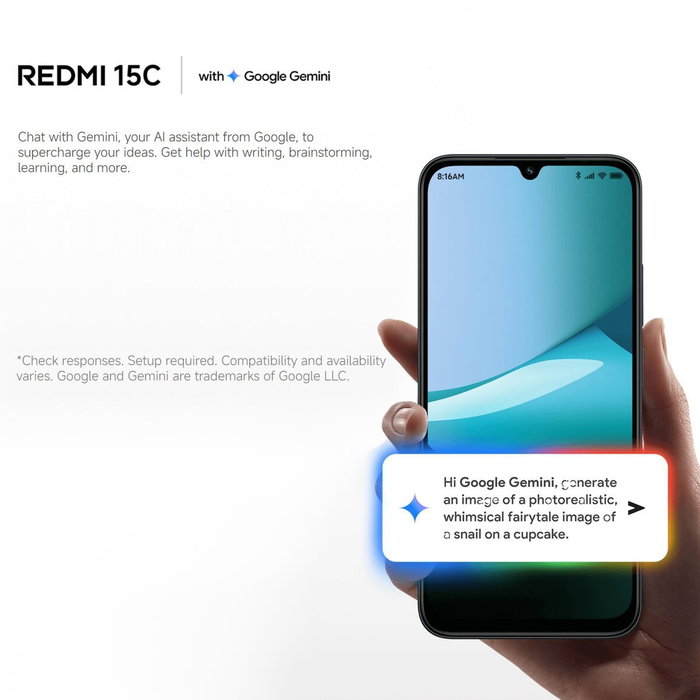 Xiaomi Redmi 15C 4GB 128GB Noir