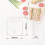 Väline Namsok Sandwichera 4 sandwichs 1400W