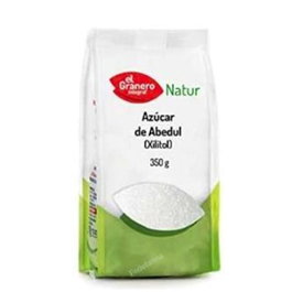 EL GRANERO Sucre de bouleau (Xylitol) 350g (Pack de 12) la pack de 12 unités)​