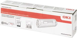 Oki Toner Noir 46861308 pour imprimantes C834 et C844 - Cartouche noire 10k pages