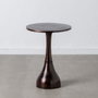 BigBuy Home Table d'appoint Cuivre Ronde