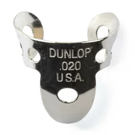 DUNLOP Pack de 50 médiators de doigt Nickel Silver Mini .020 (0,51 mm)