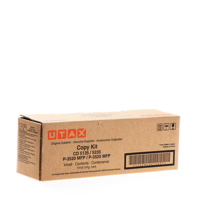 Utax 613511010 / 1T02ML0UTC - Cartouche de toner noir compatible pour imprimante laser Utax 613511010 / 1T02ML0UTC - Cartouche de toner noir compatible pour imprimante laser