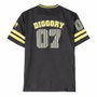 T-shirt à manches courtes homme Harry Potter Hufflepuff Noir