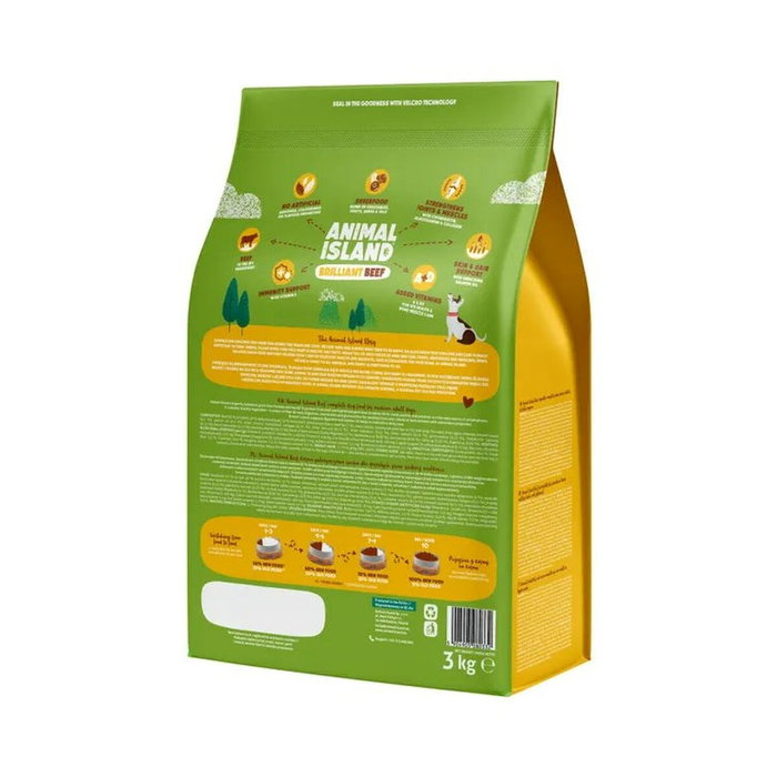 ANIMAL ISLAND Brilliant beef Veau 3 Kg
