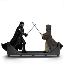 Iron Studios Star Wars Statuette 1/10 Deluxe Art Scale Darth Vader Vs Obi-Wan Kenobi (CCXP Exclusive 2025)