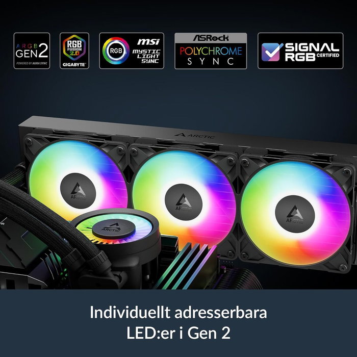 Kit de refroidissement liquide Arctic Pro 420 A-RGB Kit de refroidissement liquide Arctic Pro 420 A-RGB