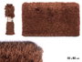 GIFTDECOR Alfombra Marron 50x80cm