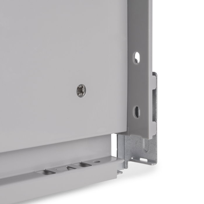 Emuca Kit tiroir extérieur Vertex, hauteur 131mm, profondeur 350mm, réglage 3D
