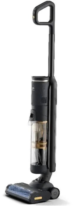 Philips XW7264/11 Aspirateur Balai Laveur 3-en-1 Série 7000, PowerCyclone Aqua, 2500 tours/min, Filtration Multi-étapes, Autonomie 30 min, Noir et Jaune