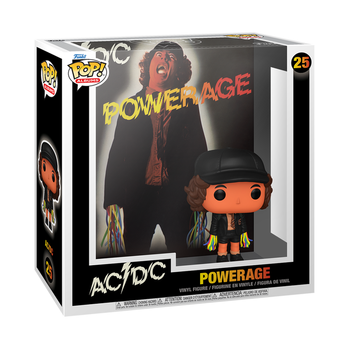 Funko Pop! Albums AC/DC Powerage avec figurine Angus Young