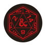 FaNaTtik Set Dungeons & Dragons sous-mains revêtu & sous-verre Graphic