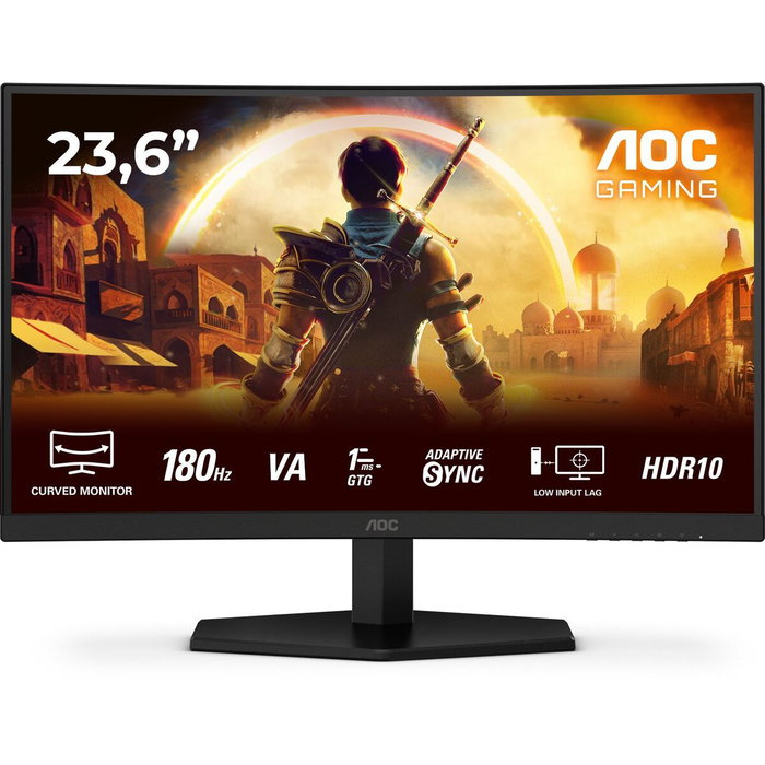 AOC C24G42E Écran PC Gamer incurvé 24'' Full HD 180Hz AOC C24G42E Écran PC Gamer incurvé 24'' Full HD 180Hz
