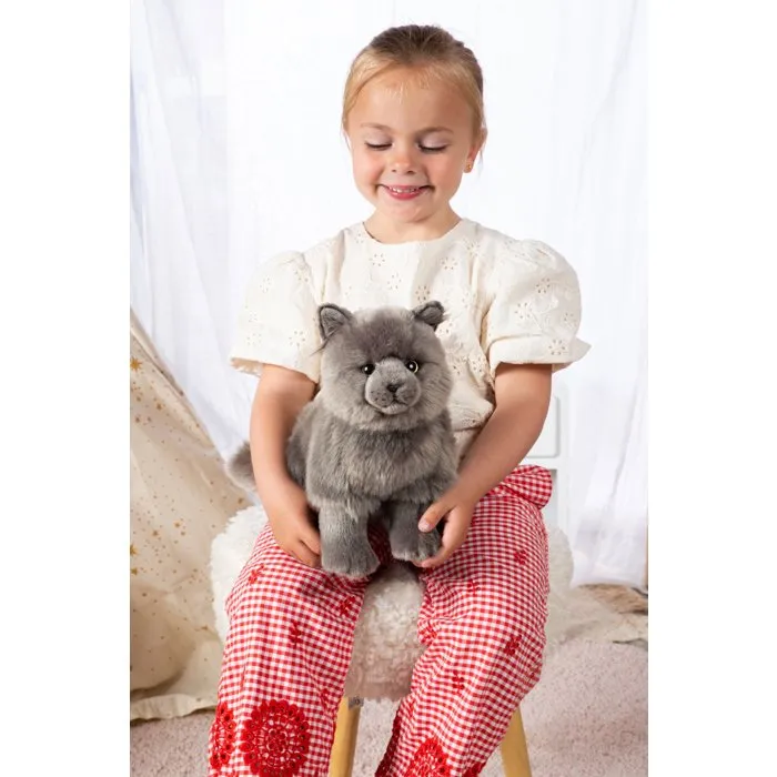 Gipsy Toys Peluche Chat Chartreux 28 cm Gipsy Toys Peluche Chat Chartreux 28 cm