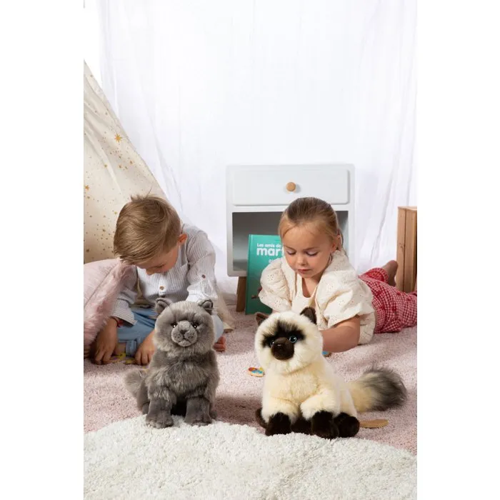 Gipsy Toys Peluche Chat Chartreux 28 cm Gipsy Toys Peluche Chat Chartreux 28 cm