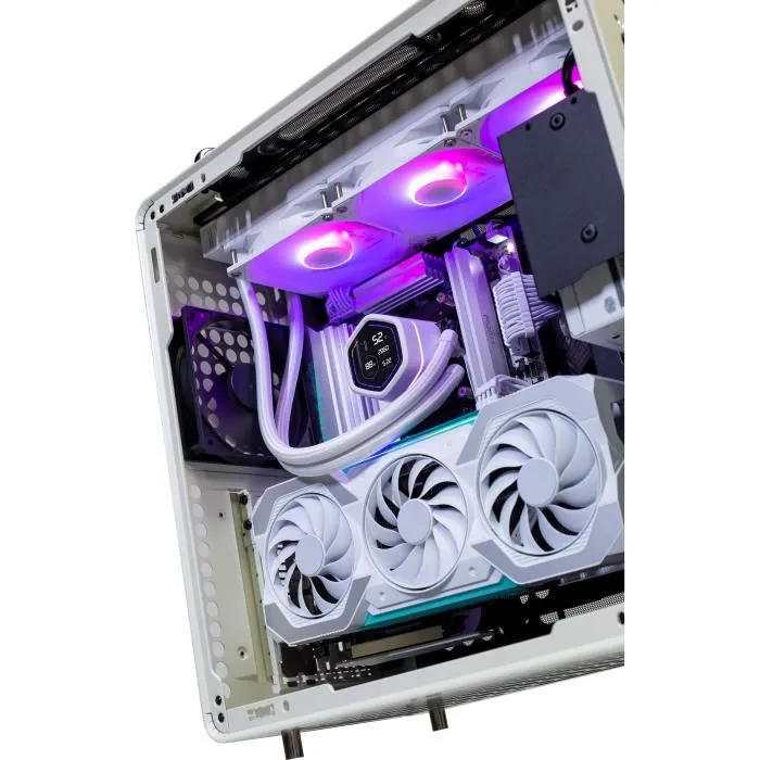 Cooler Master MasterLiquid Core Nex Digital 360 White ARGB MLX-D36M-A18PW-RD Watercooling 360 mm Ventilateurs ARGB 120 mm Cooler Master MasterLiquid Core Nex Digital 360 White ARGB MLX-D36M-A18PW-RD Watercooling 360 mm Ventilateurs ARGB 120 mm