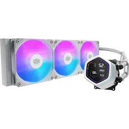 Cooler Master MasterLiquid Core Nex Digital 360 White ARGB MLX-D36M-A18PW-RD Watercooling 360 mm Ventilateurs ARGB 120 mm