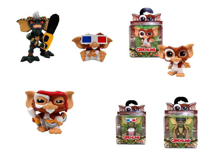 Bizak Figuras Gremlins en vinilo - 10 cm - Modèles aléatoires