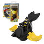 Imaginext DC Super Friends Batman Véhicule Head Shifters Figurine Transformable de 3 à 12 Ans en Français avec Flash et Joker