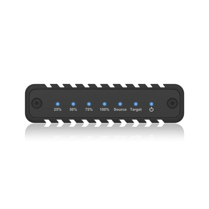 Icy ICY BOX IB-2817MCL-C31 Boîtier de clonage pour deux SSD M.2 NVMe