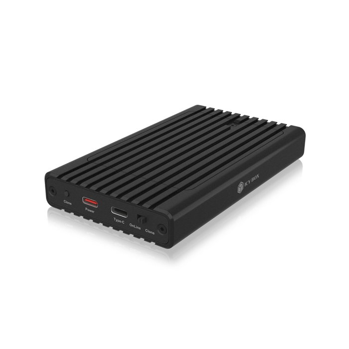 Icy ICY BOX IB-2817MCL-C31 Boîtier de clonage pour deux SSD M.2 NVMe